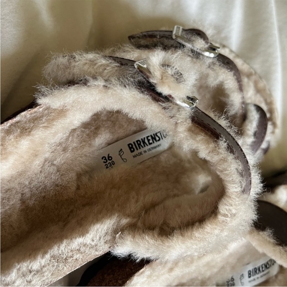 NEW Birkenstock Mayari Shearling Sandals 5.5 - Picture 5 of 7